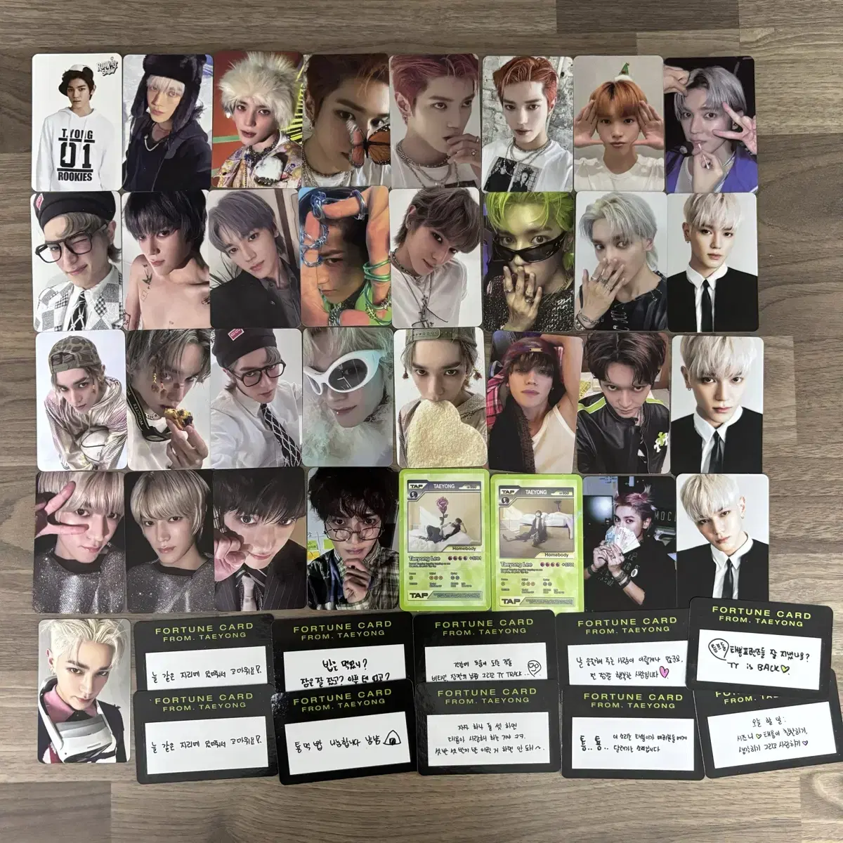 Nct taeyong poca goods unsealed album Tyrant Syndrome photobook collection of quotes wts
