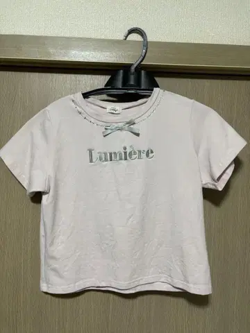 [미사용에 가까운] evelyn 에블린 lumiere 티셔츠 핑크