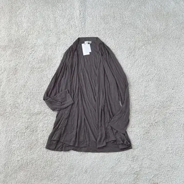 가디건 긴팔 티셔츠 UV 차단 겉옷 가운 일본제 캐주얼