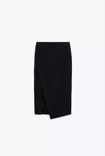 슬릿 펜슬 스커트 ZARA 자라 블랙
