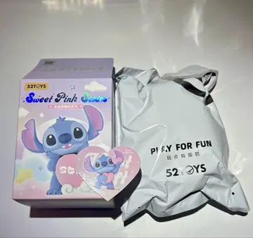 스티치 52toys sweet pink series