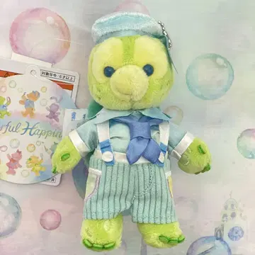 올멜 인형 배지 더피 컬러풀 해피니스