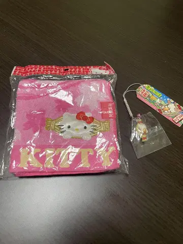 지역 키티 이바라키 한정 네츠케와 손수건