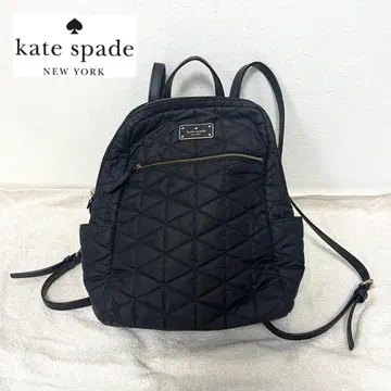 kate spade 케이트 스페이드 퀼팅 백팩 블랙 검정