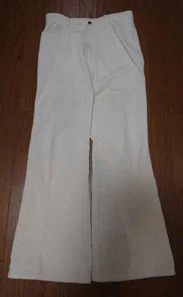 벨 보텀 플레어 팬츠 빈티지 70년대 코튼 코듀로이