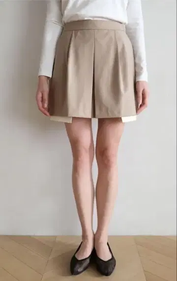 searoomlyn BOX 플리츠 미니 스커트