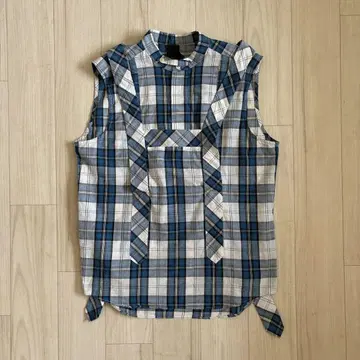 Bernhard Wilhelm 2007 S/S 아카이브 슬리브리스 셔츠