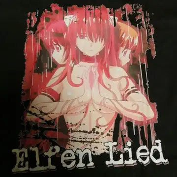 Elfen Lied 엘펜 리트 티셔츠 XL 사이즈