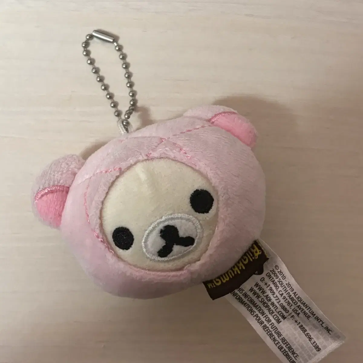 Korilakkuma Pink Melon Keyring