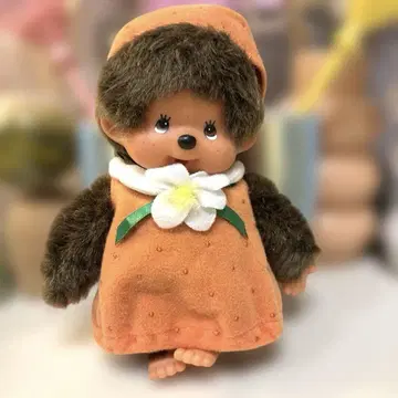 세키구치 몬치치 봉제 인형 후르츠 몬치치 오렌지