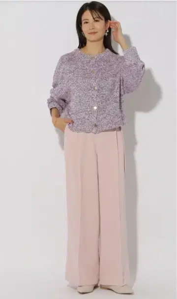 ELURA 와이드 팬츠(핑크)