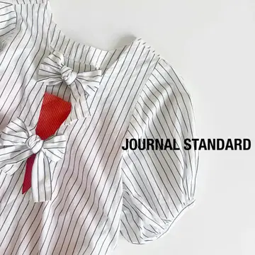 JOURNAL STANDARD 백 리본 블라우스