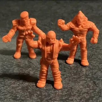 북두의 권 소시지 미니 캐릭터 3체 쟈기 카넬 스페이드 1985