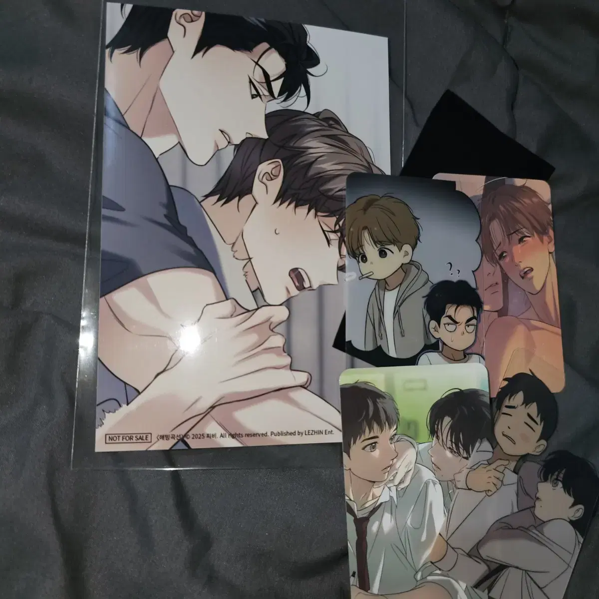 Lezhin Pop Up The Morning Has Come Backlight Jinx 100,000 KRW Pre-order Benefit Photo Print Bulk
