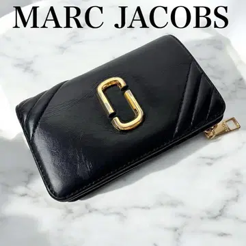 MARC JACOBS 마크제이콥스 접이식 지갑 컴팩트 L자 지퍼