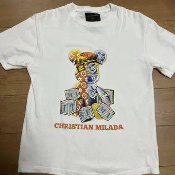 christian milada 티셔츠 화이트