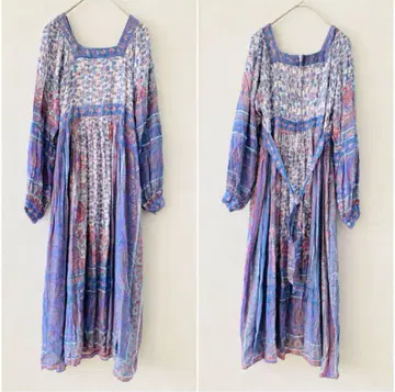 인도산 빈티지 코튼 원피스 vintage india dress