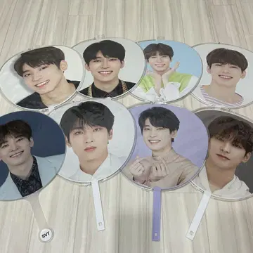 SEVENTEEN 원우 부채 세트 8장