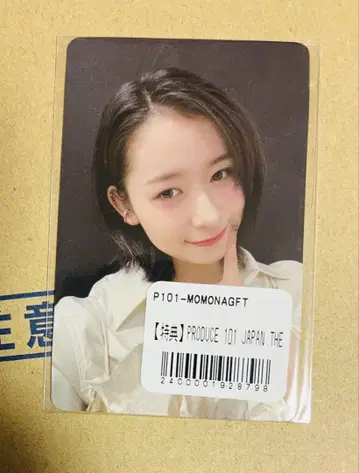 가사하라 모모나 꿈의 시작 특전 트레이딩 카드 DVD 일본 여자