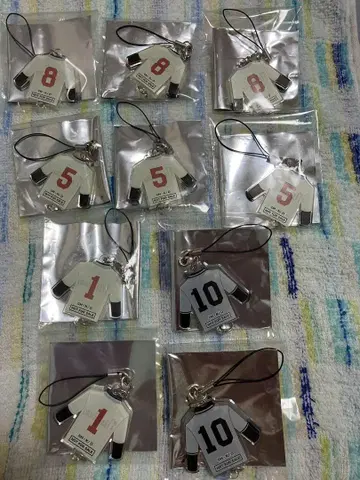 크게 휘두르며 니코 카페 아크릴 스트랩 10개
