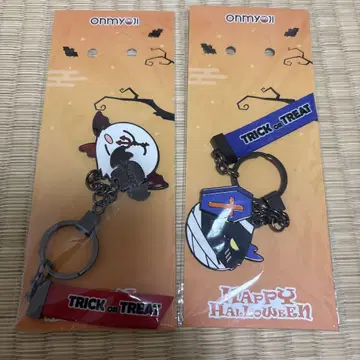 음양사 본격 환상 RPG 할로윈 메탈 키링 이바라키 2종