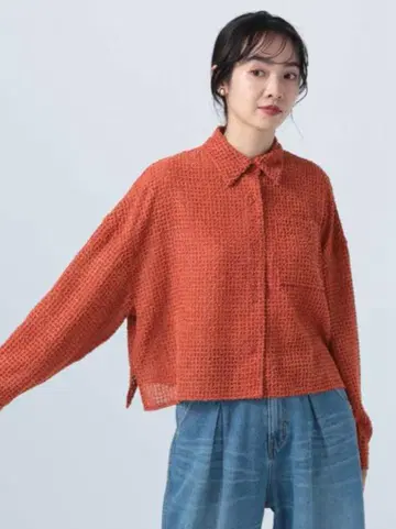 BAYFLOW 페더 시어 셔츠