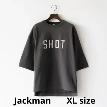Jackman Grace Batting HS 티셔츠 Gunmetal