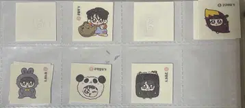 모크님 구쿠티 치부치부 씰 20매