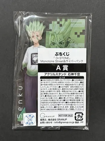 Dr.STONE 쁘띠 복권 사이버 펑크 센쿠 A상