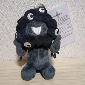 오사카 간사이 엑스포 얏쿠얏쿠 블랙 카라비너 포함 마스코트 앉은 자세