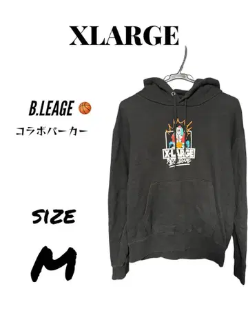 X-LARGE / B.LEAGN / 콜라보 후드티