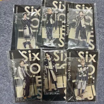 SixTONES 아크릴 스탠드 세트
