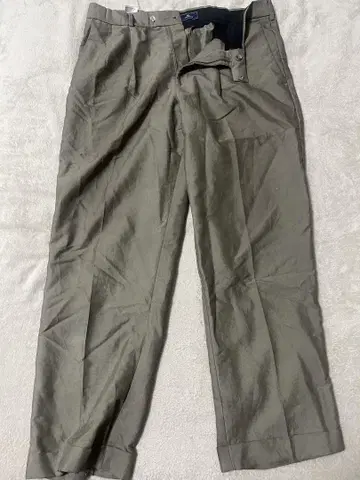 DOCKERS 카키 플리츠 슬랙스 W34 L30
