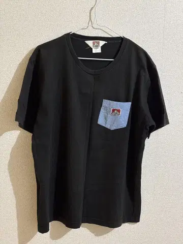 BEN DAVIS 블랙 티셔츠 XL 데님 포켓