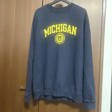 챔피온 MICHIGAN XL 네이비 맨투맨