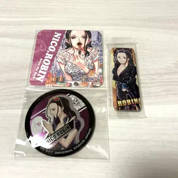 ONE PIECE 원피스 로빈 묶음 판매 아트 코스터 캔뱃지