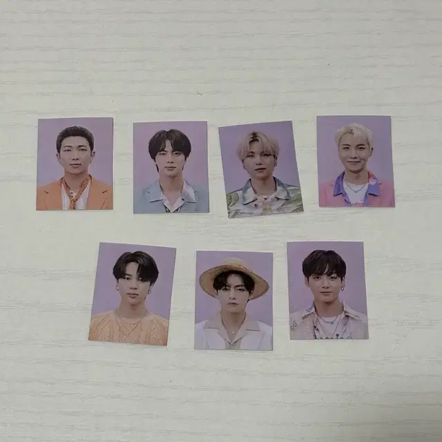 방탄 2022 시그 증사