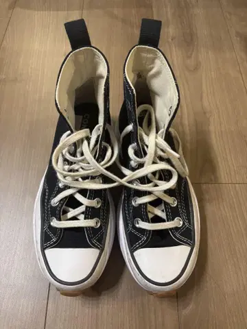 CONVERSE 블랙 랜스터 하이크 오크