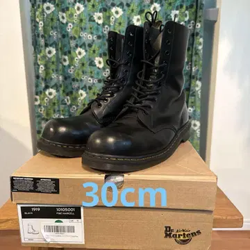 Dr. Martens 1919 블랙 스틸토 US12(30cm)