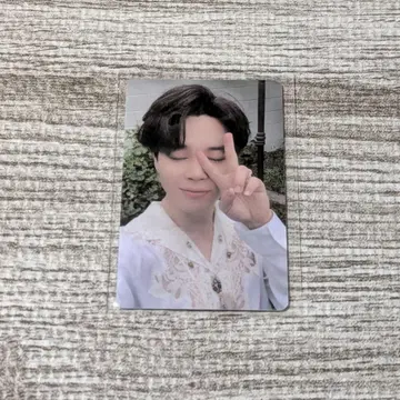 BTS Butter 지민 랜덤 트레이딩 카드 라키드로