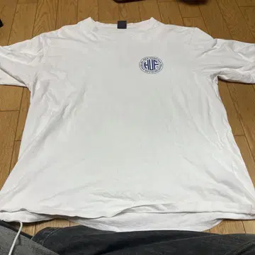 HUF 화이트 티셔츠 L