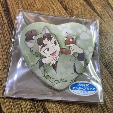 닌타마 란타로 난자 하트 캔뱃지 이가사키 마고헤이