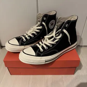 CT70 블랙 하이컷 27.5cm 새상품