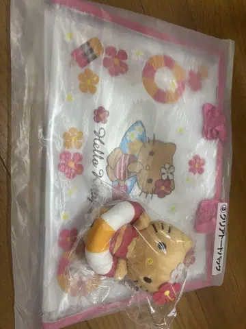 헬로키티 복권 토트백과 봉제 인형 세트