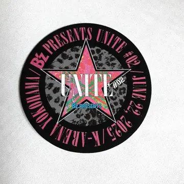 B'z UNITE02 6/22 스티커