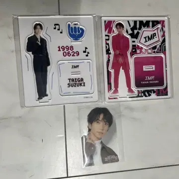 IMP. 스즈키 타이가 아크릴 스탠드 클리어 카드