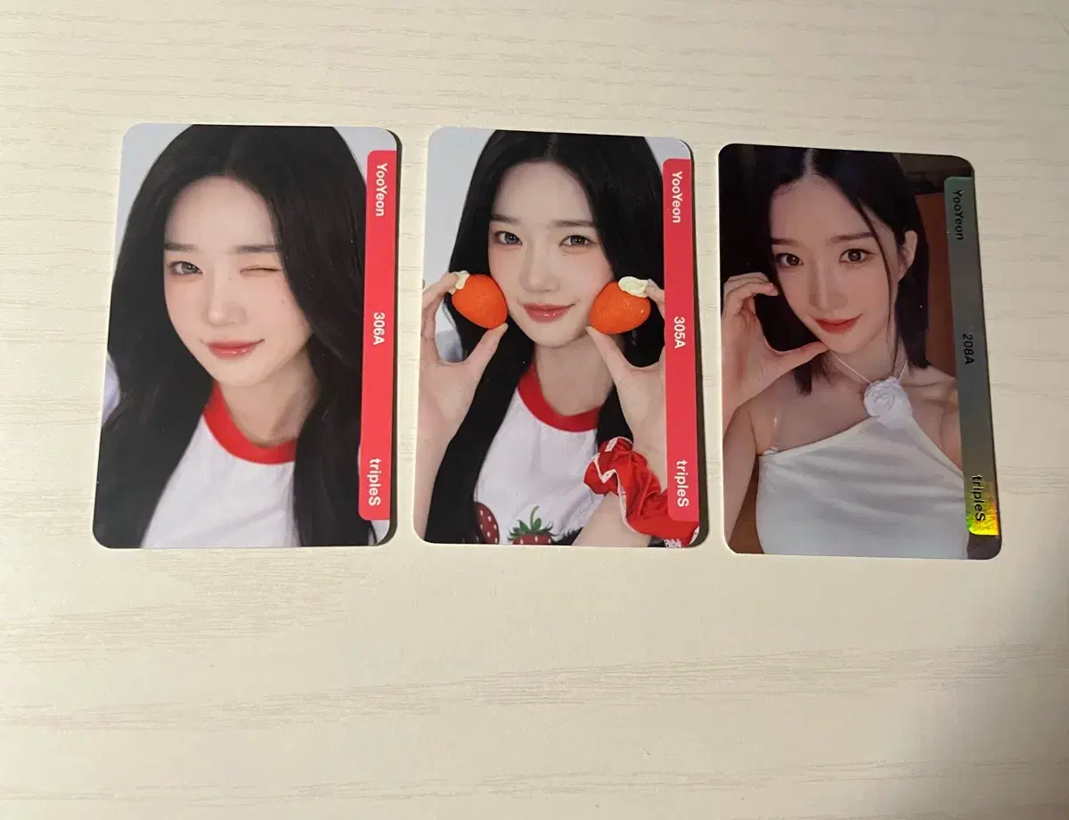 triples Kim Yooyeon physical object bulk wts showcase evolution