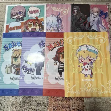 Fate 클리어 파일 포스터 묶음 판매