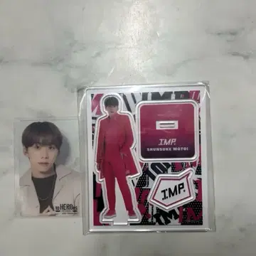 IMP. 모토키 슈스케 아크릴 스탠드 클리어 카드