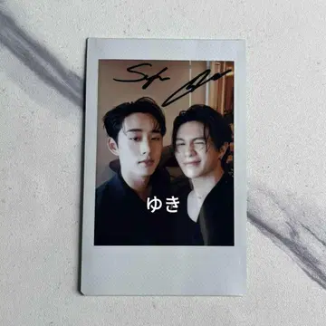 GMMTV WilliamEst 친필 사인 폴라로이드 폴라로이드
